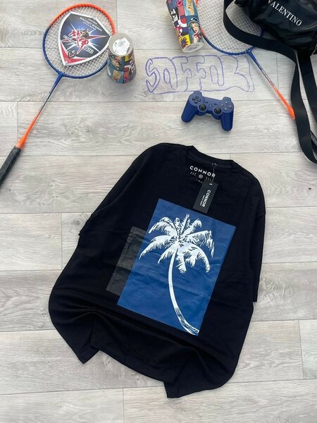 T-shirt Noir Palm Connor