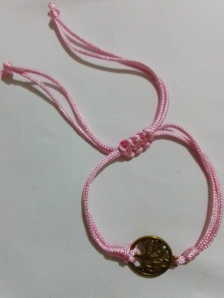 Bracelet Arbre de Vie rose