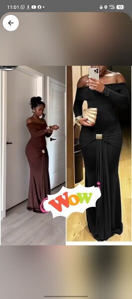 Robe élégante épaules nues