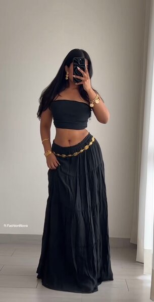 Ensemble Jupe Maxi Élégante Femme