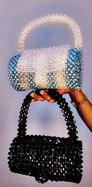 Handmade Beaded Handbag