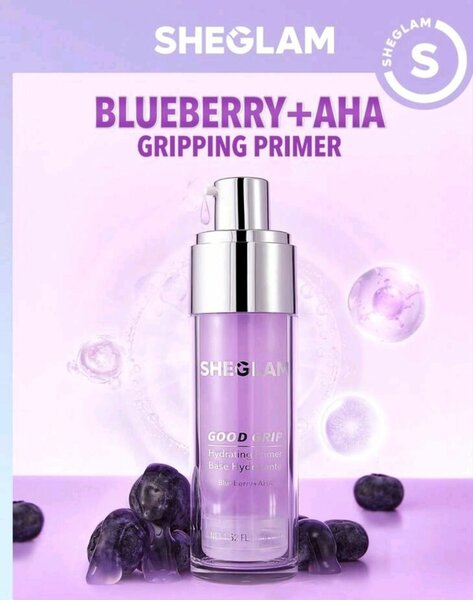 SHEGLAM Blueberry AHA Primer