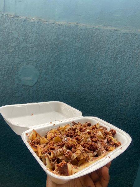 Tagliatelle crêpe au nutella