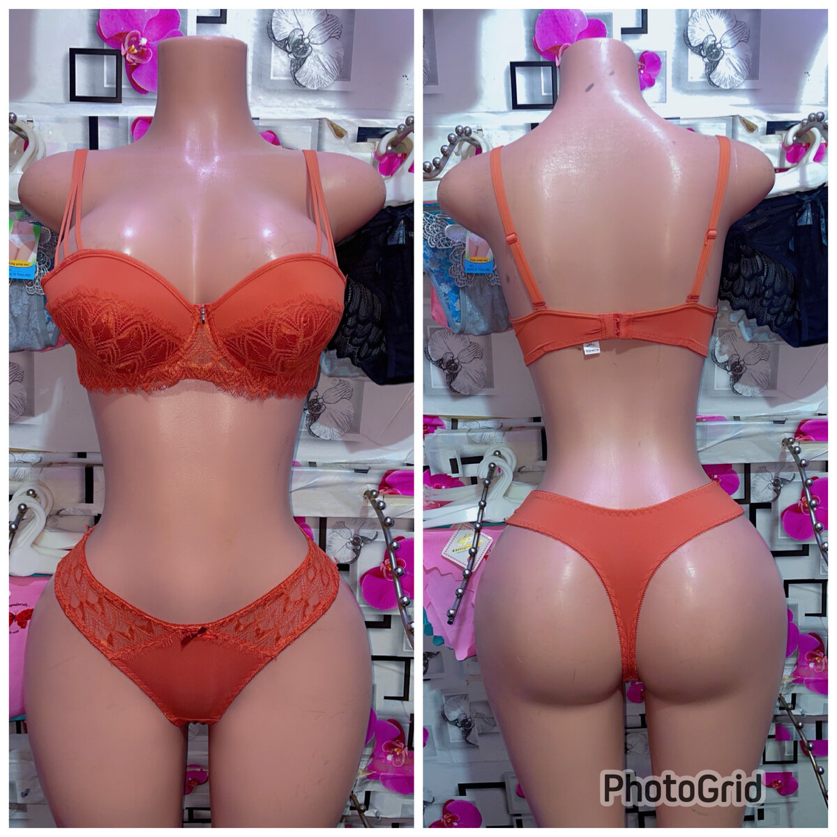 Ensemble lingerie glamour femme