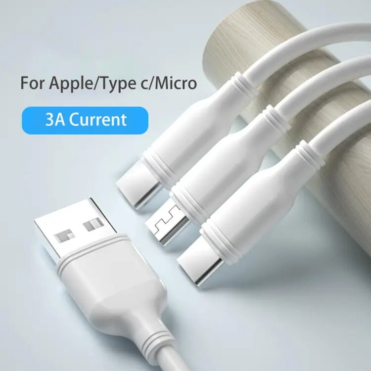 3 in 1 branded coper cable