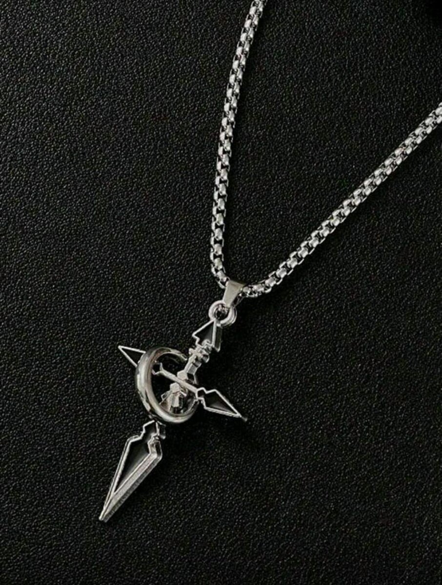 Collier Pendentif Épée Argent