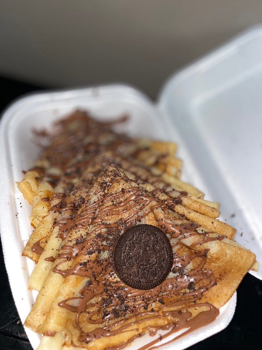 Crêpes oreo