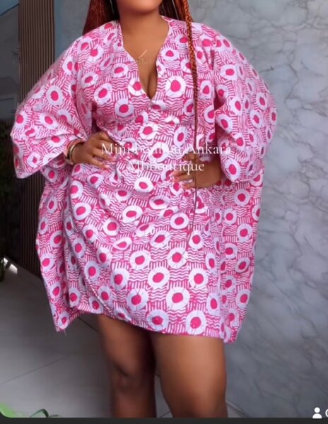 Robe Caftan Imprimée