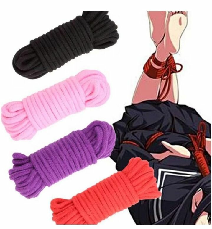 Cordes de bondage colorées