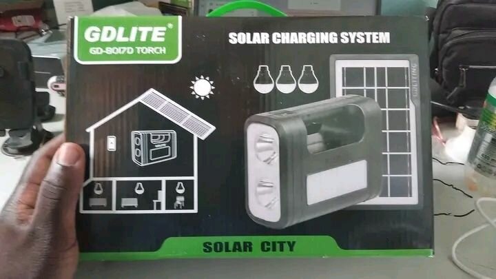 Solar lighting kit