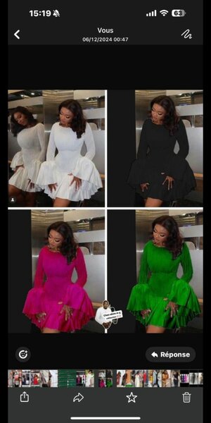 Robe sexy élégante