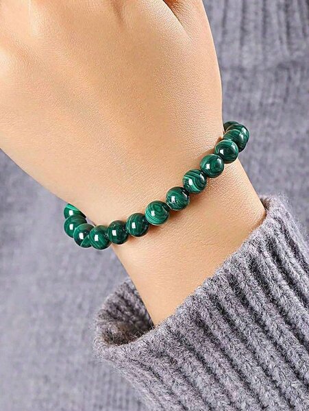 Bracelet en malachite