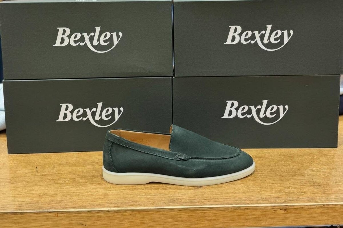 Mocassins en daim Bexley élégants