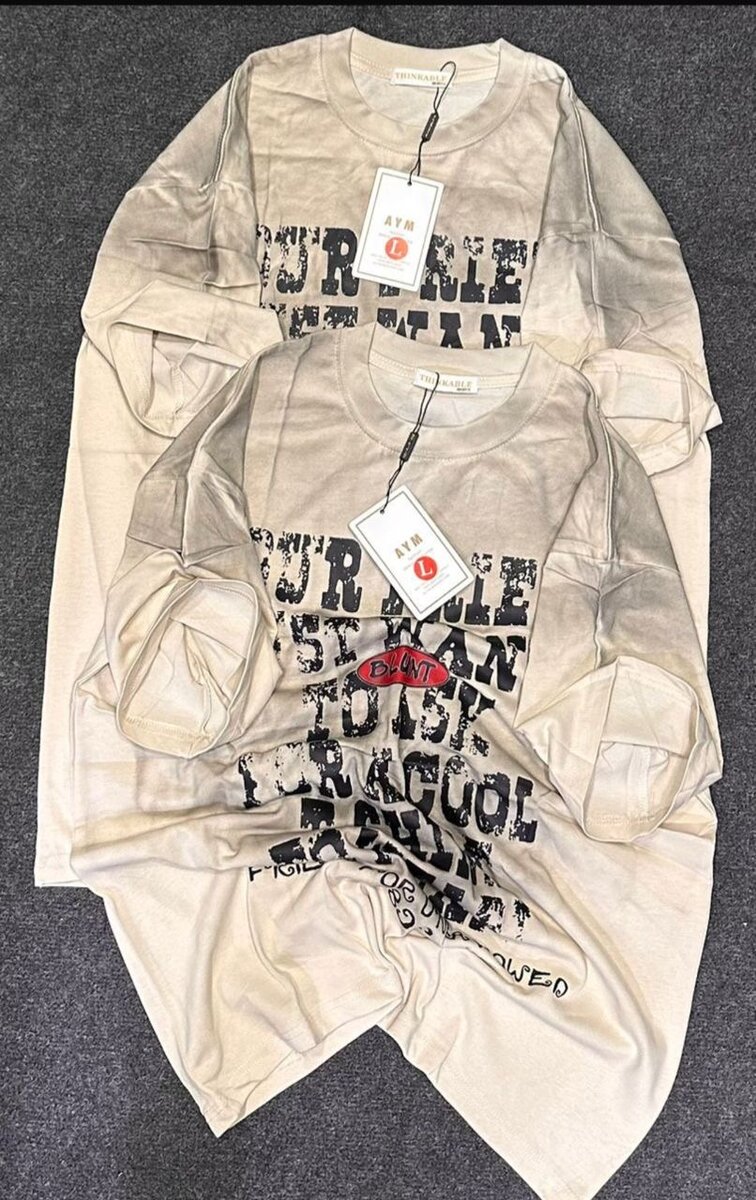 T-shirts imprimés unisexes