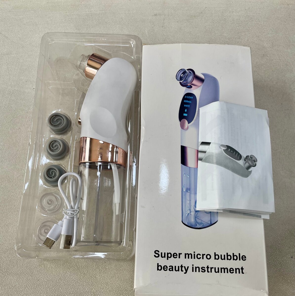 Appareil nettoyage visage