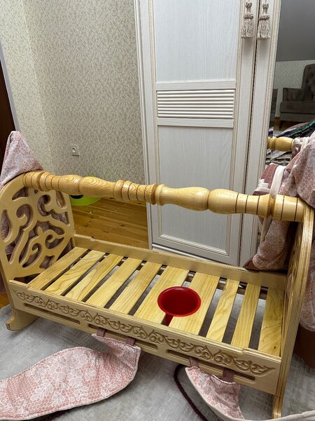 Колыбель деревянная новая