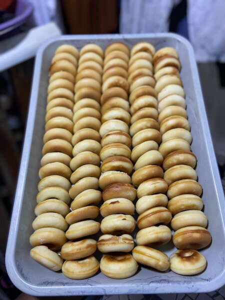 Donuts nature et chocolat