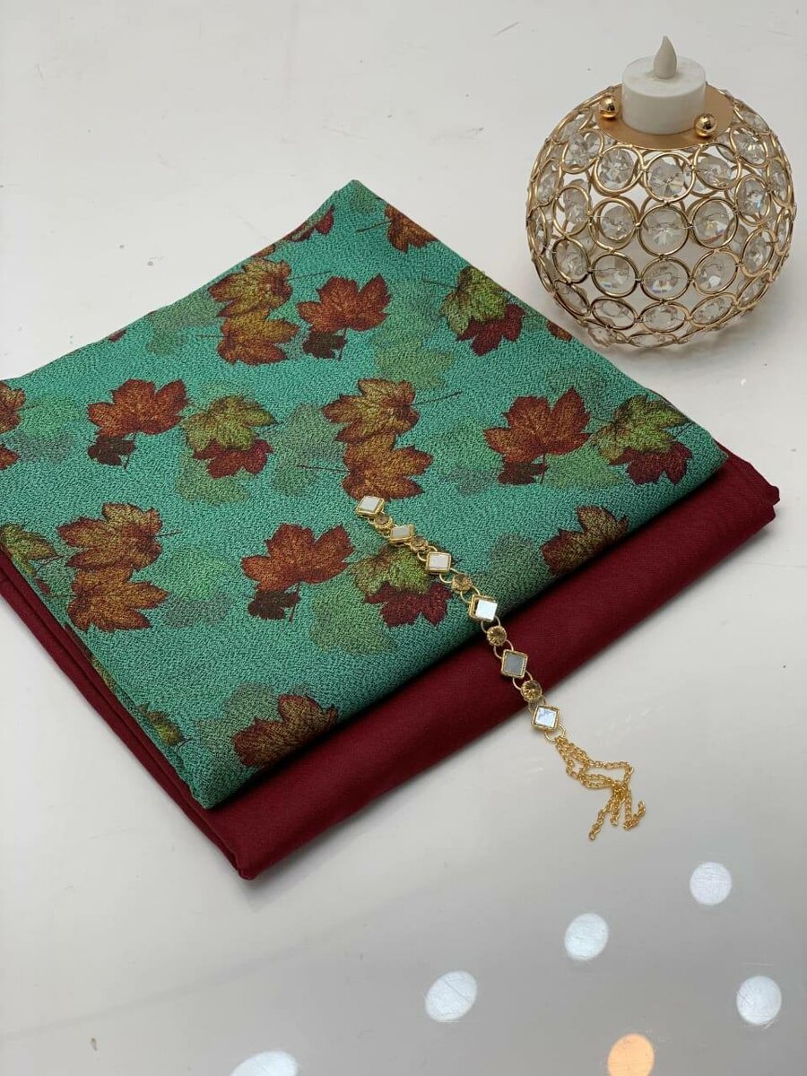 Dhank print shirt dhank plain trouser DC FREE