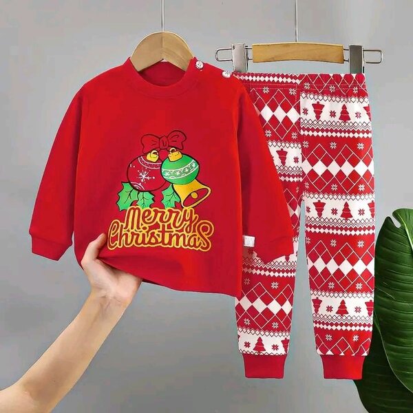 Pyjama enfant Noël festif