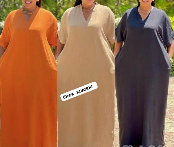 Robe Maxi Décontractée Femme