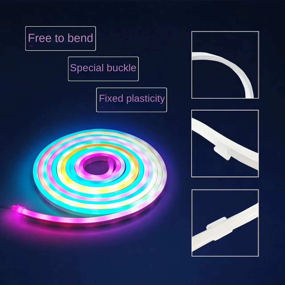 Bande LED multicolore flexible