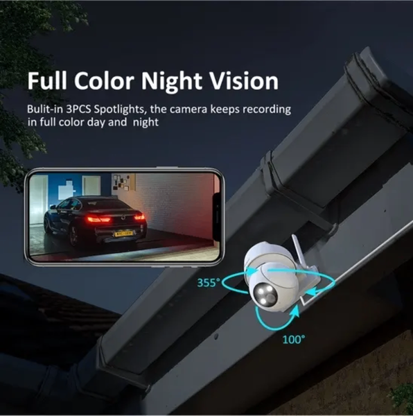 Caméra de Sécurité Extérieure WIFI