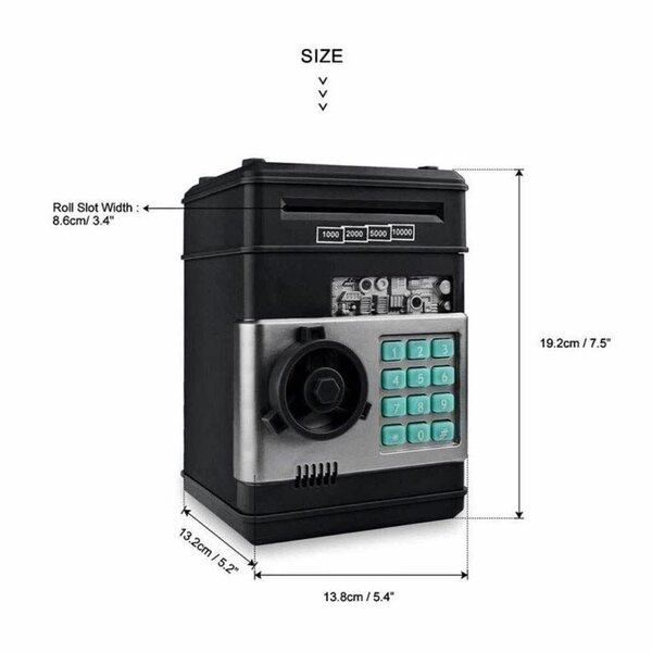 Tirelire Coffre-fort à code