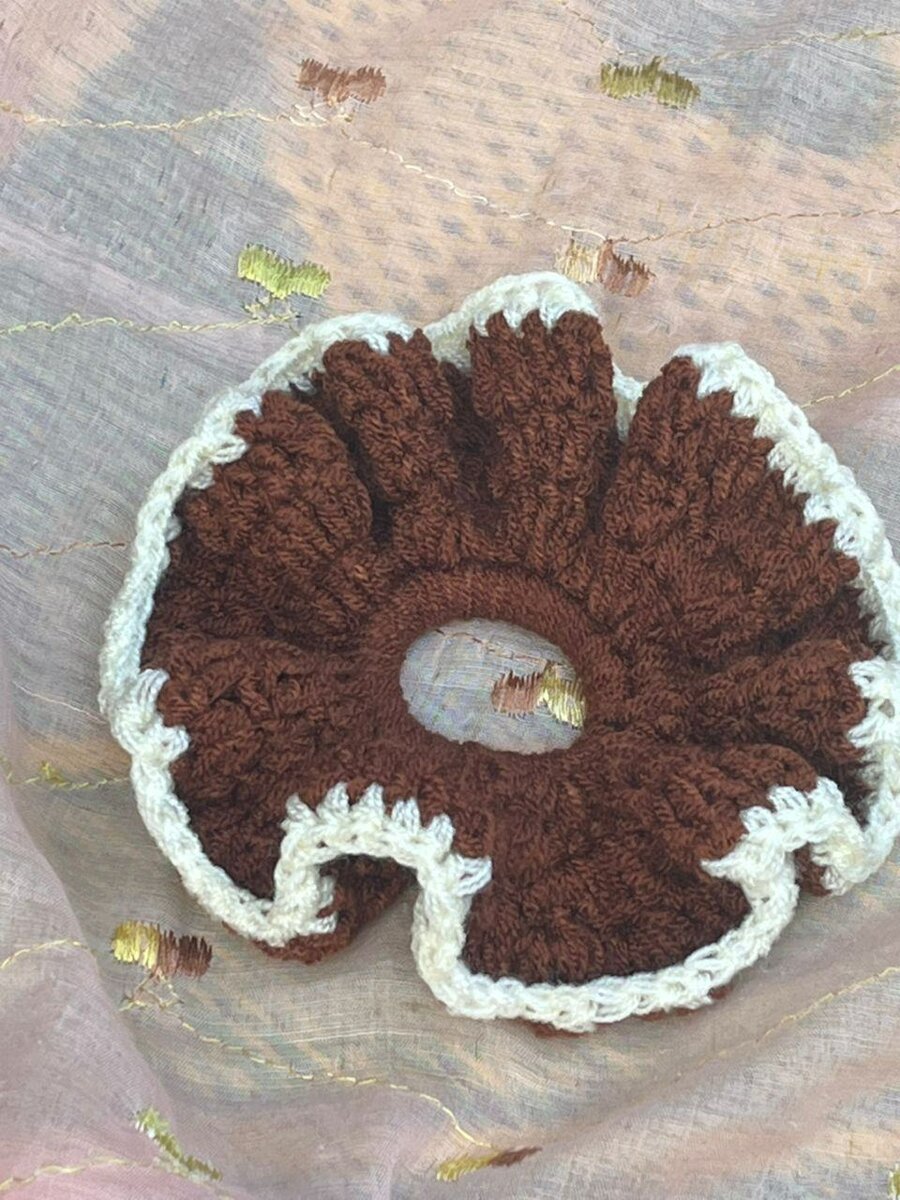 Chouchou en laine fait main