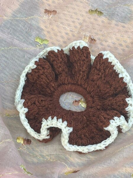 Chouchou en laine fait main