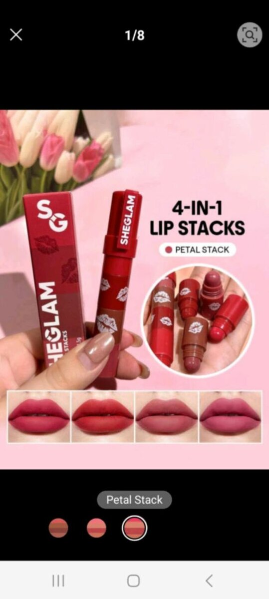 Rouge à lèvres 4 en 1