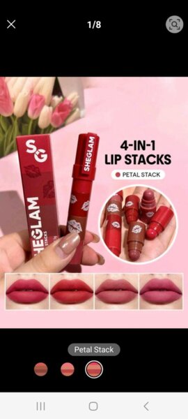 Rouge à lèvres 4 en 1