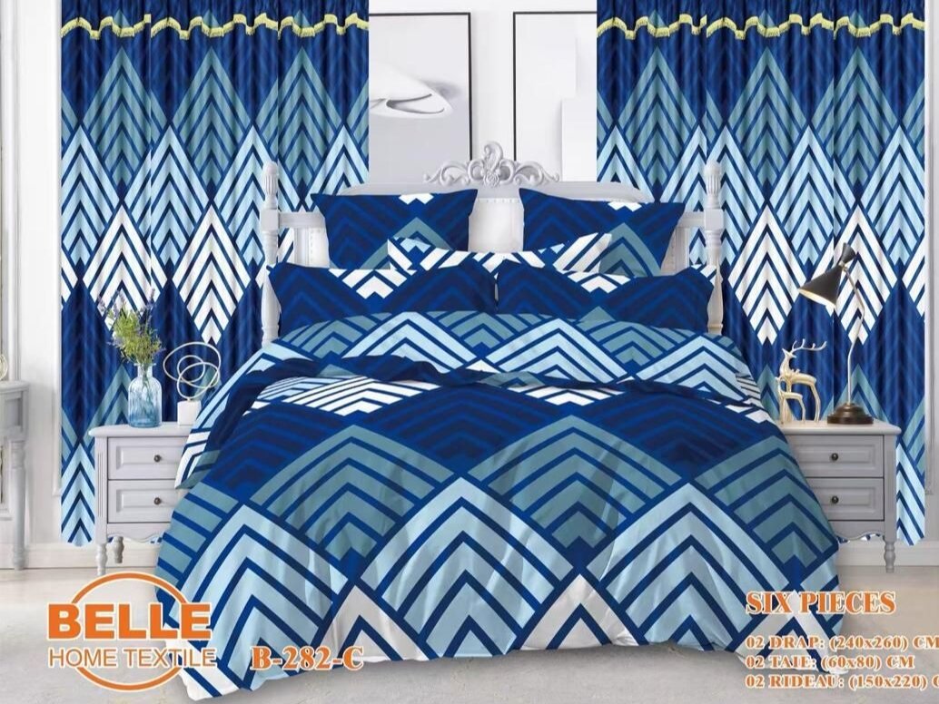 Housses de lit motifs élégants