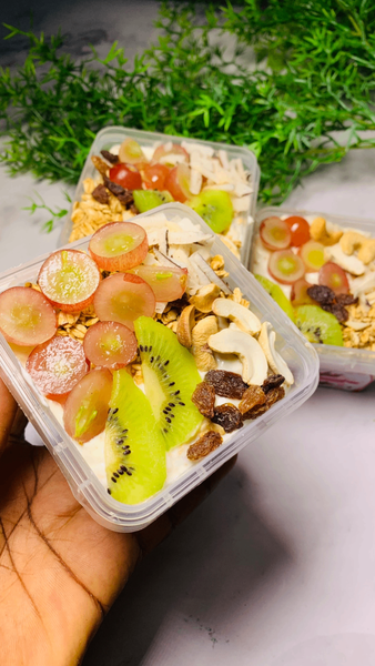 Fruits frais en bocal