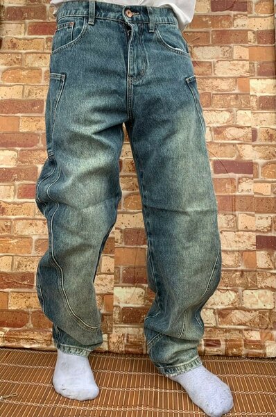 Jeans homme délavés vintage