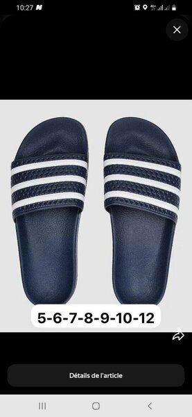 Claquettes de plage homme