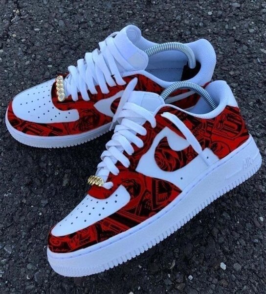 Sneakers rouges tendance