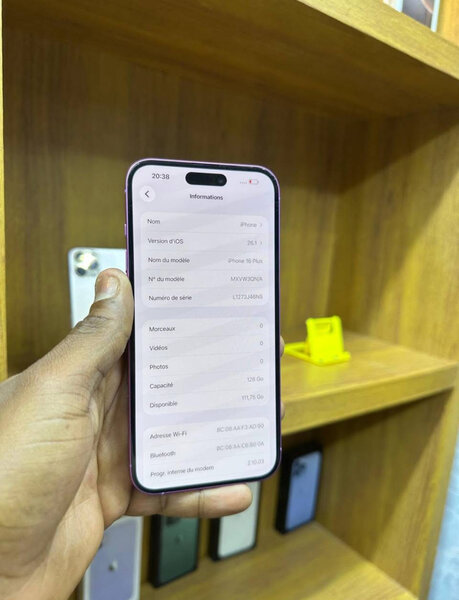 iPhone 15 Violet Neuf