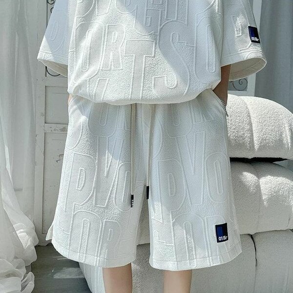 Survêtement blanc décontracté