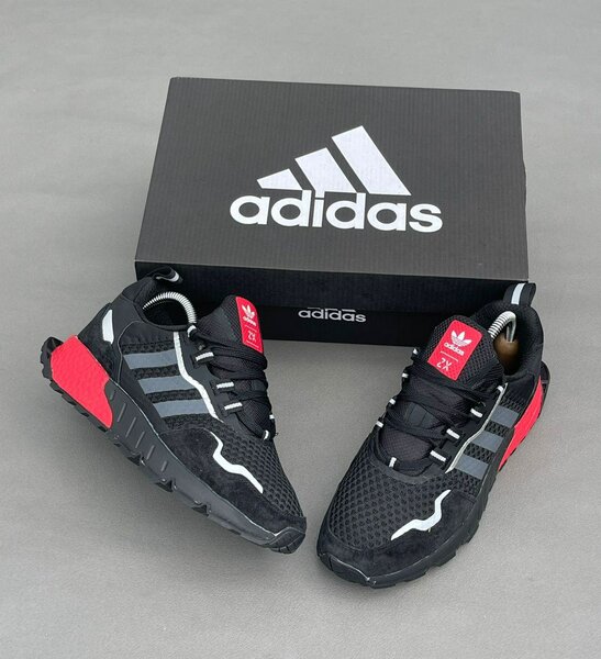 Adidas Sneakers Noires Rouges