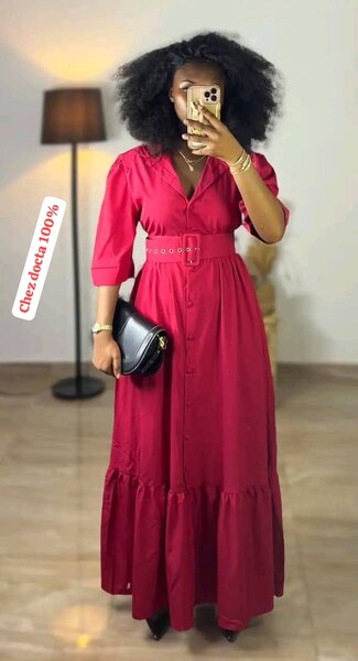 Robe longue élégante femme