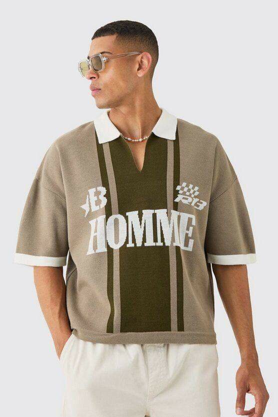 Polo élégant homme