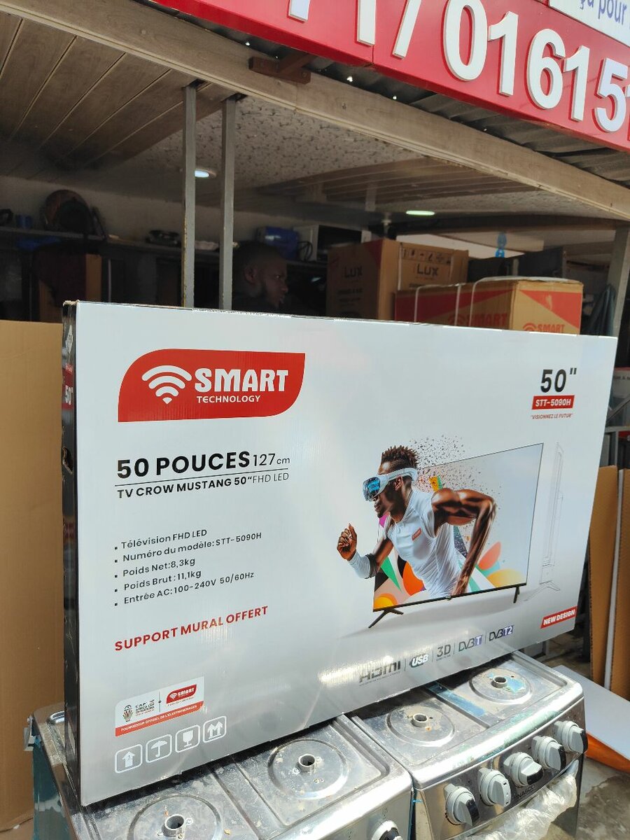 Téléviseur LED Smart 50 pouces