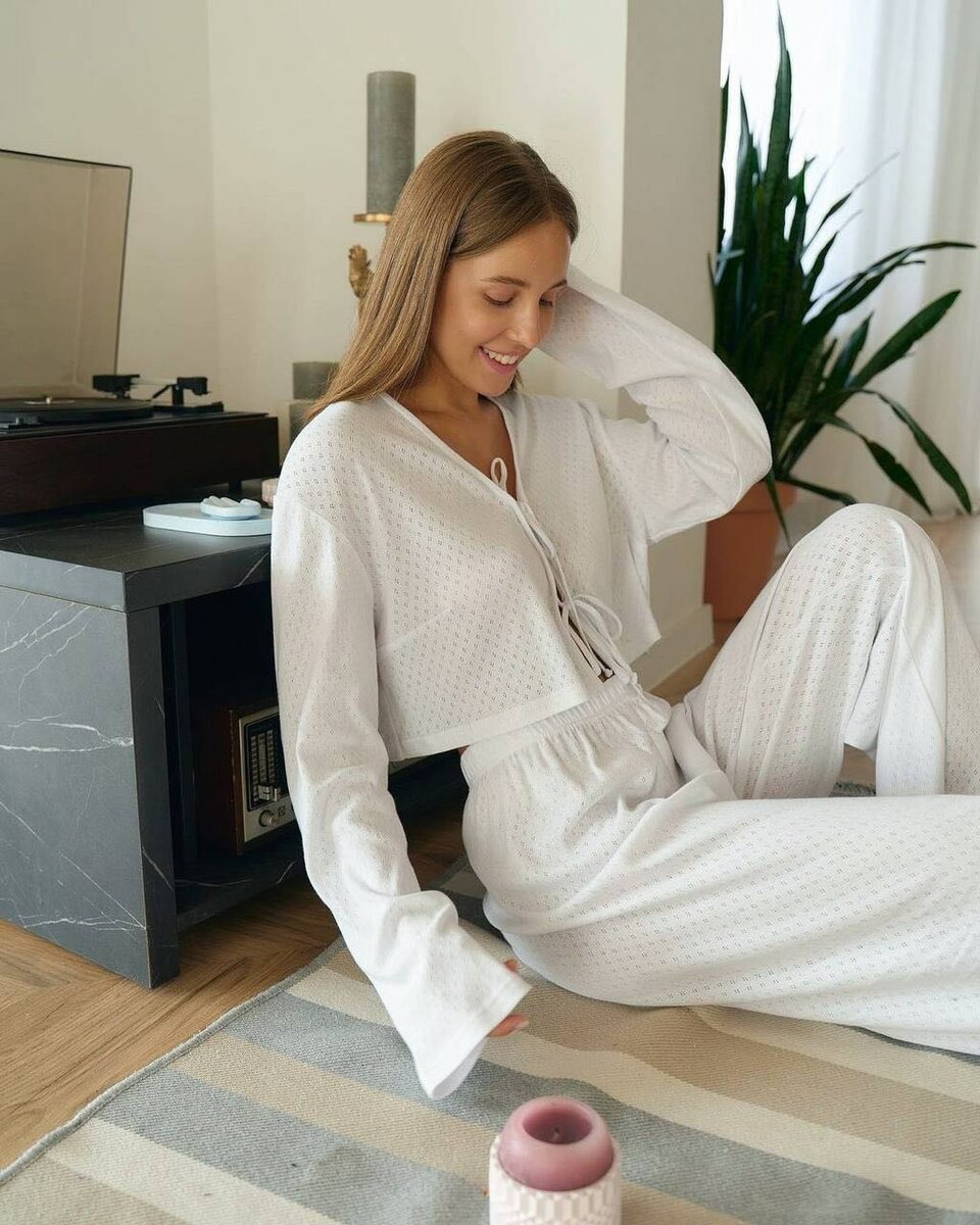 Трендовые пижамы из хлопка