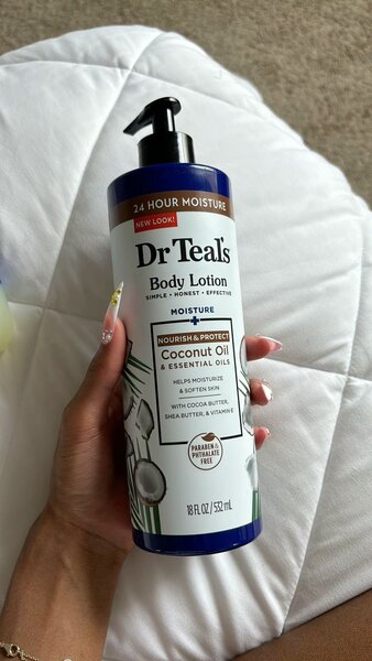 Lotion hydratant à l'huile de coco