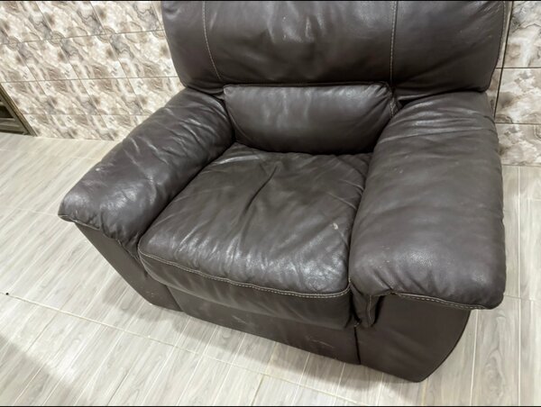 Fauteuil en cuir confortable