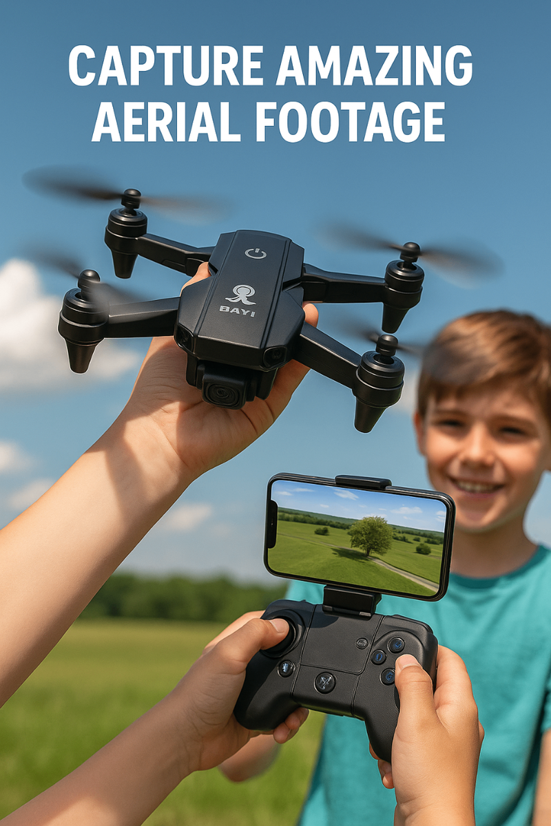 Drone pliable à 2 caméras