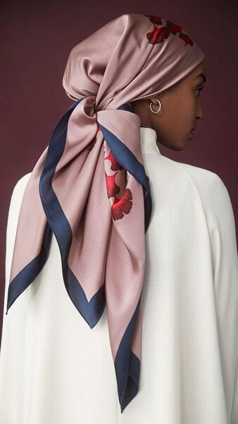 Écharpe en soie élégante