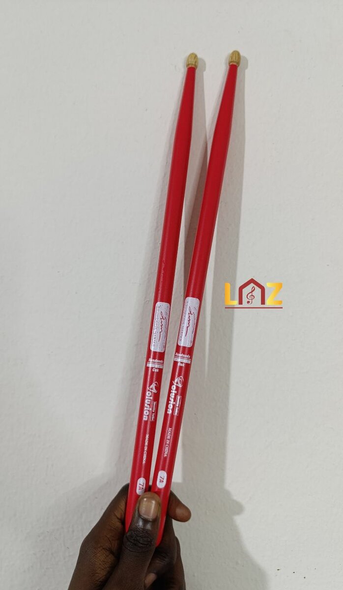 BAGUETTES ROUGES POUR BATTERIE