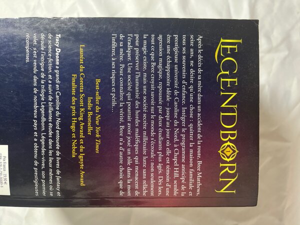 Legendborn de Tracy Deonn Tome 1&2