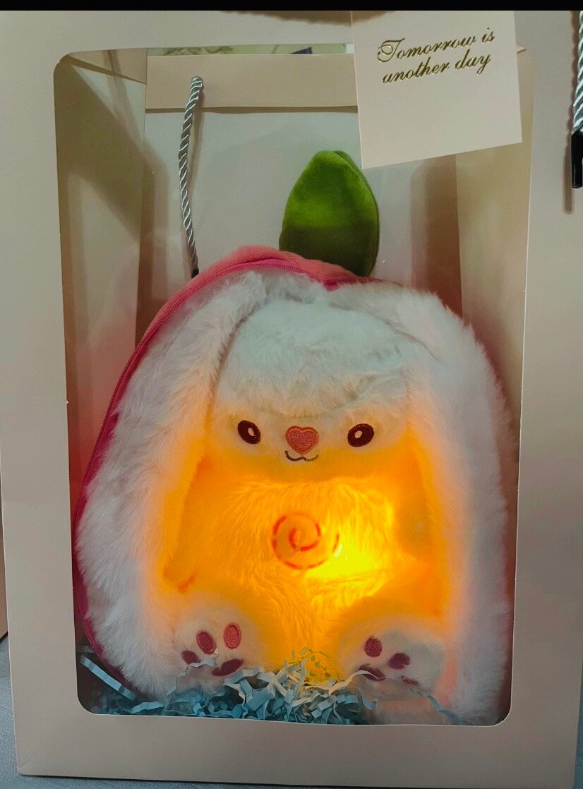 Peluche lumineux avec des bonbons